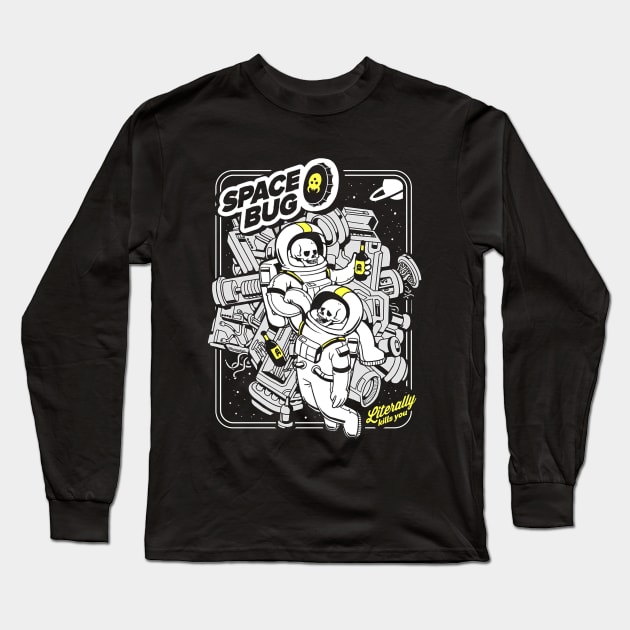 Spacebug Long Sleeve T-Shirt by Enemicrab